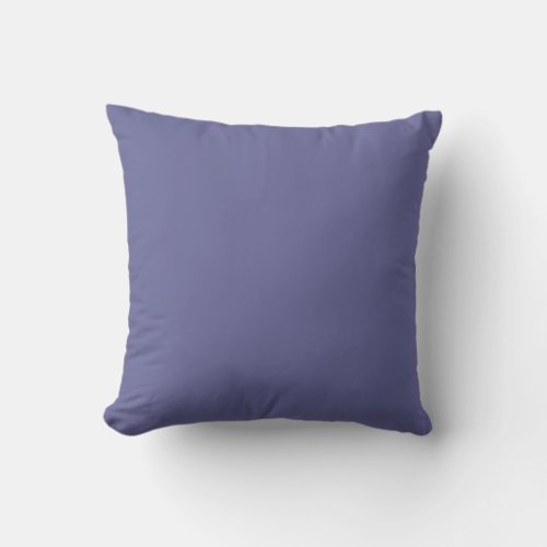 Solid Soft Royal Navy Denim blue  pillow