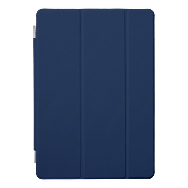 Solid space deep blue iPad pro cover (Front)