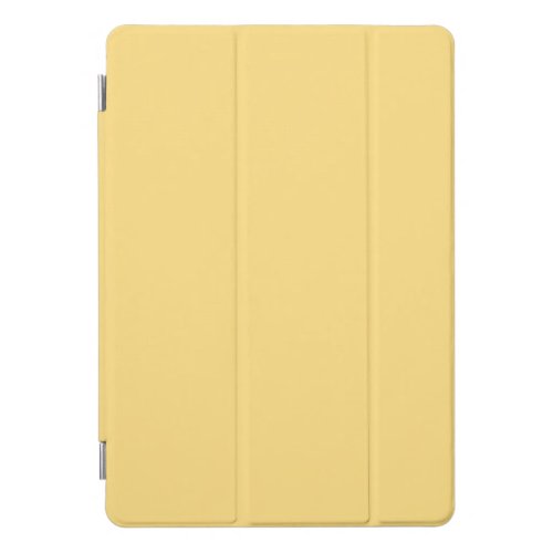 Solid sunlight pastel yellow iPad pro cover