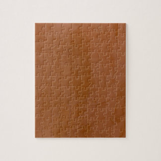 Solid Tangerine Jigsaw Puzzle