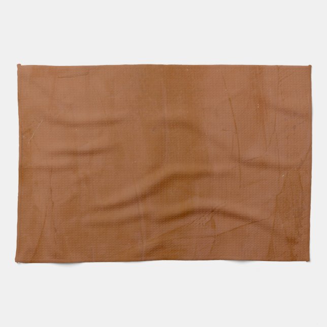 Solid Tangerine Towel (Horizontal)