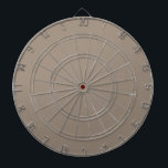 Solid taupe dusty brown dart board<br><div class="desc">Solid color taupe dusty brown design.</div>
