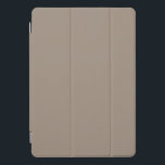 Solid taupe dusty brown iPad pro cover<br><div class="desc">Solid color taupe dusty brown design.</div>