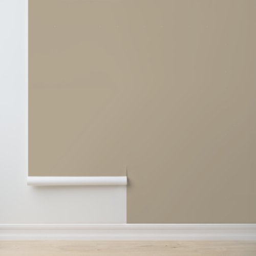 Solid Taupe Plain Basic Simple Minimalist Neutral  Wallpaper