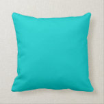 Solid teal blue pillow<br><div class="desc">Custom Template For Throw Pillow 20" x 20" - Customized Pillows. Personalize with your own name, pattern, design, quote, monogram, or photograph. Use our cool templates, artwork, photos, graphics, and illustrations, then add names, text, quotes, and monograms to create your own throw pillow. Click the "Customize it!" button to make...</div>
