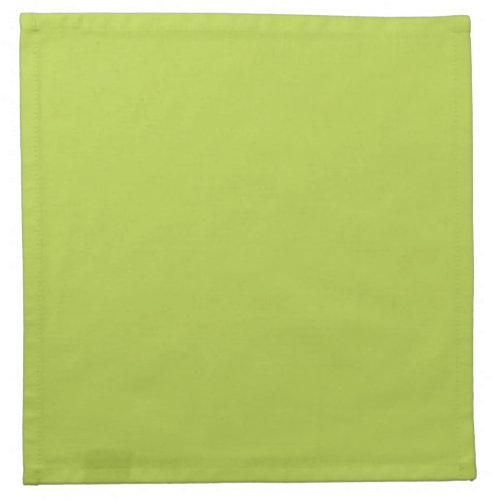 Solid Tender Shoots Green Cloth Napkins