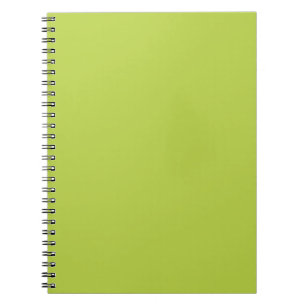 Solid Tender Shoots Green Notepad Notebook