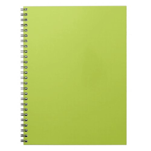 Solid Tender Shoots Green Notepad Notebook