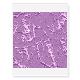 solid thorns, lilac (I) Temporary Tattoos