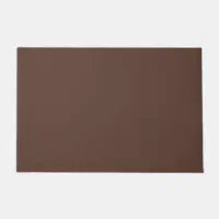 Plain Pastel Smooth Brown Solid Doormat Bathroom Welcome Living