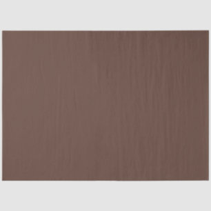 Solid tiramisu dark brown tissue paper