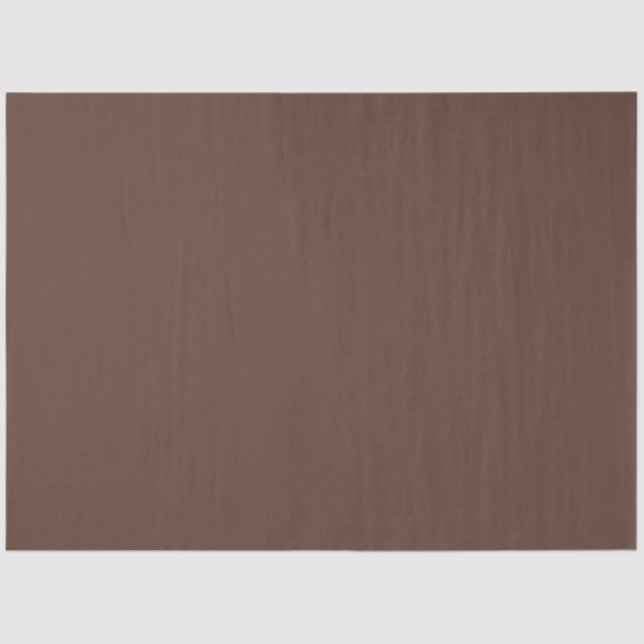 Solid tiramisu dark brown tissue paper (Front)