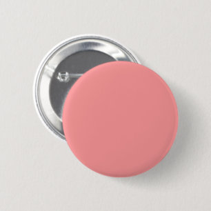 Solid Watermelon color plain pink Button