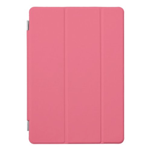 Solid watermelon pink iPad pro cover