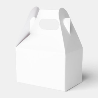 Solid White Favor Boxes