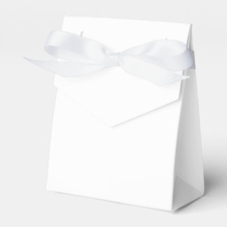 Solid White Favor Boxes