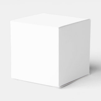 Solid White Favor Boxes