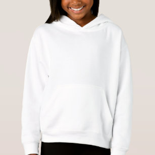 white fleece pullover