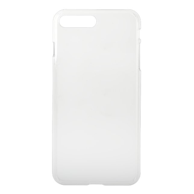 Solid White Uncommon iPhone Case (Back)