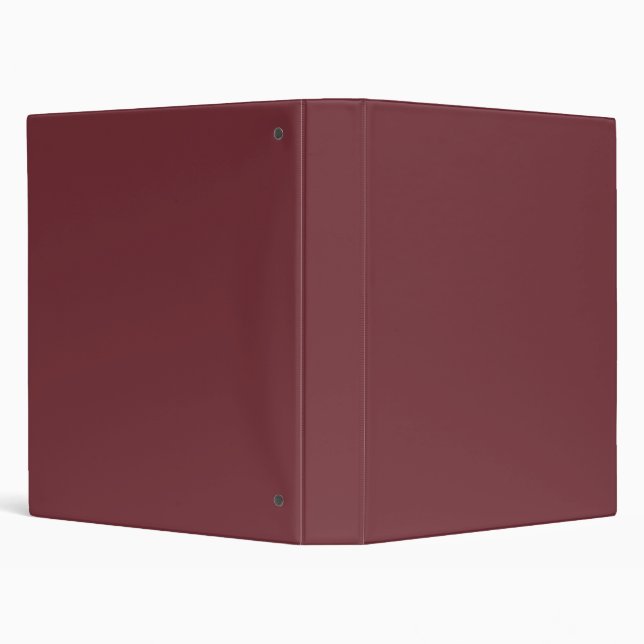 Solid Wine Red Color Tone 3 Ring Binder (Background)