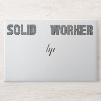 Solid Worker Laptop Sticker HP Laptop Skin