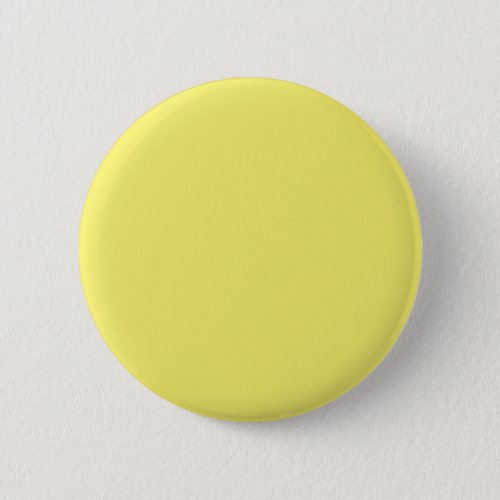 Solid Yellow Background Color Template Pinback Button