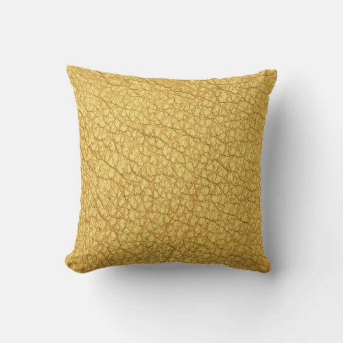 solid yellow mustard ochore pillow