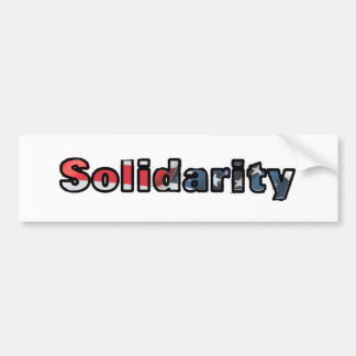 Solidarity Bumper Sticker