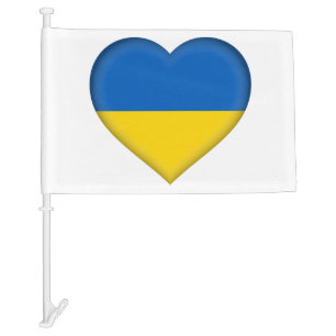 Solidarity Heart of Ukraine Ukrainian Flag