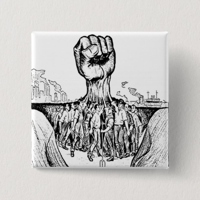 Solidarity Pinback Button (Front)