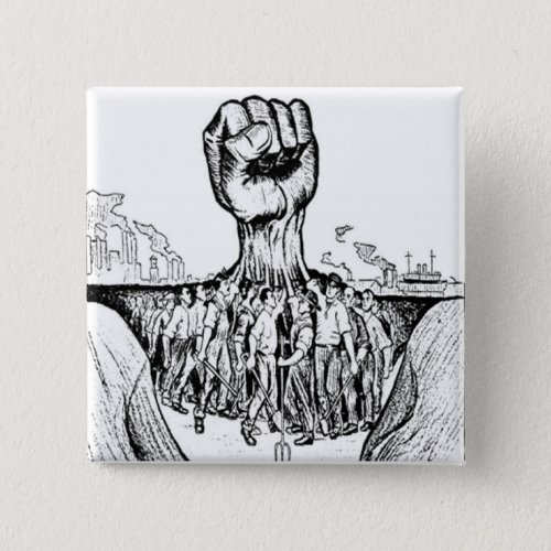 Solidarity Pinback Button