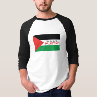 Solidarity Statement: Palestine Flag long sleeve T-Shirt