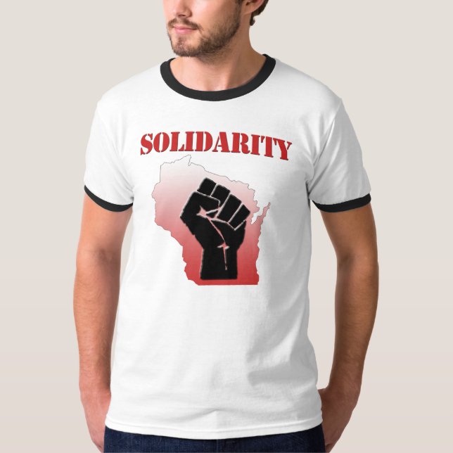 Solidarity Wisconsin T-Shirt (Front)