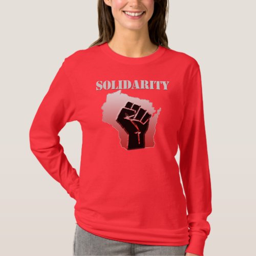 Solidarity Wisconsin T_Shirt