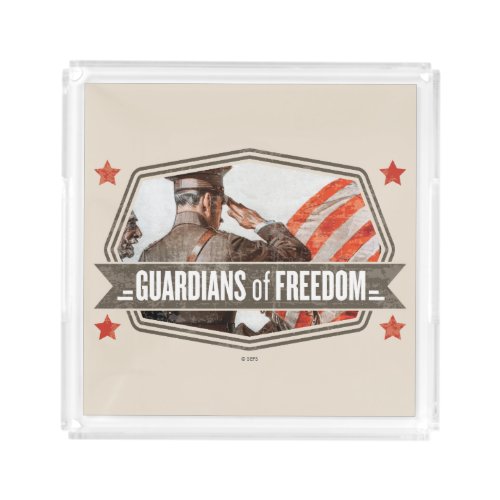 Solider_Guardian of Freedom Acrylic Tray