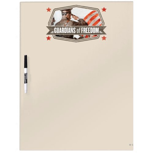 Solider_Guardian of Freedom Dry Erase Board