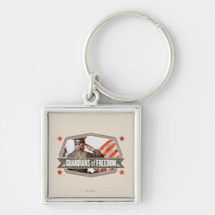 Solider-Guardian of Freedom Keychain