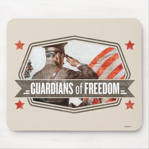 Solider_Guardian of Freedom Mouse Pad