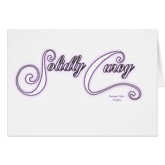 Solidly Cyrvy Cards (Front Horizontal)