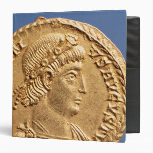 Solidus of Constantinius II 3 Ring Binder