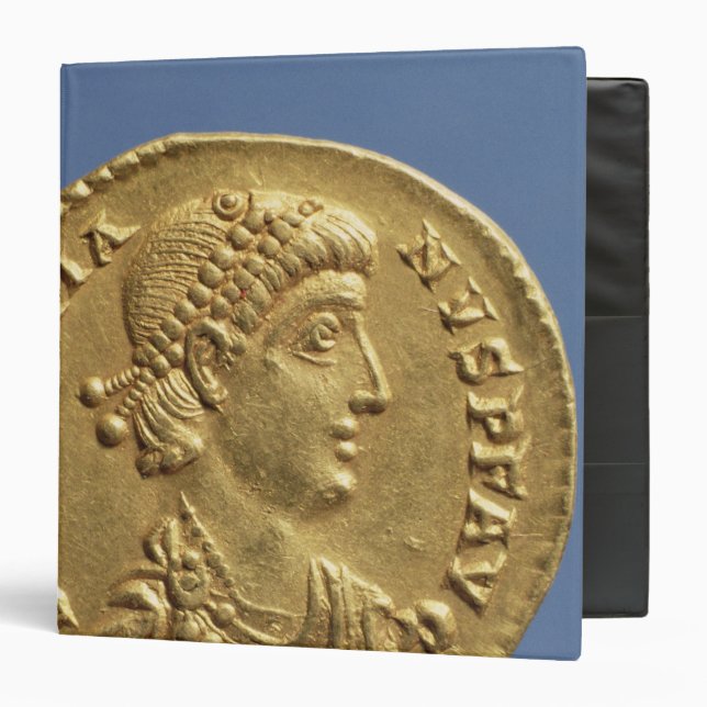 Solidus  of Gratian  draped Binder (Front/Inside)
