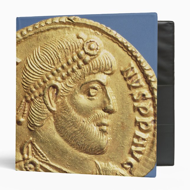 Solidus  of Julian the Apostate  draped Binder (Front/Inside)