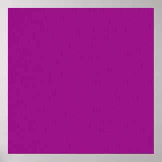 solidV DARK BRIGHT PURPLE COLOR SOLID BACKGROUND W Poster