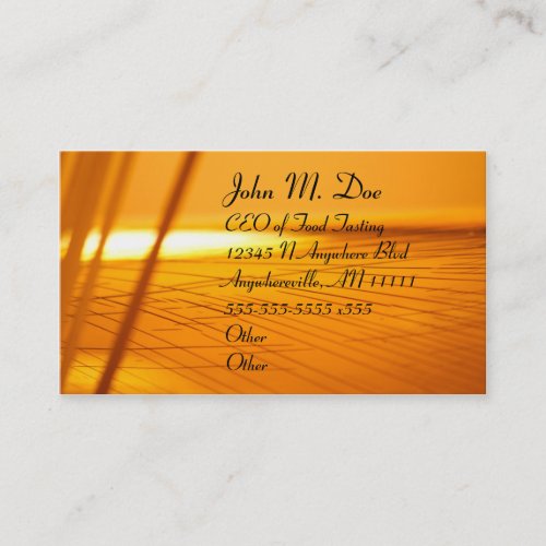 Solierre Yellow Gold Business Card