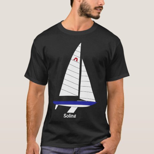 Soling International Keelboat Racing Class T_Shirt