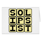 Solipsist, Philosophical Viewpoint (Front Horizontal)