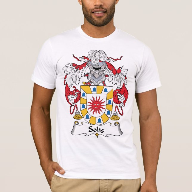 Solis Family Crest T-Shirt (Front)
