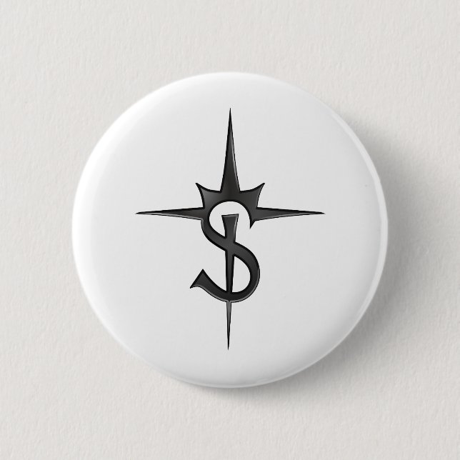 Solis Invicti Badge (Logo Only) Button (Front)