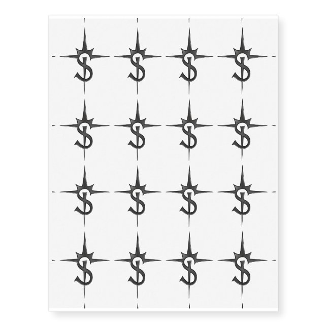 Solis Invicti temporary tattoos (Front)