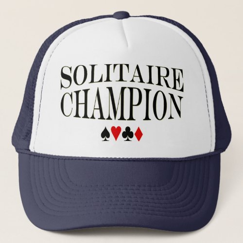 Solitaire Champion Trucker Hat